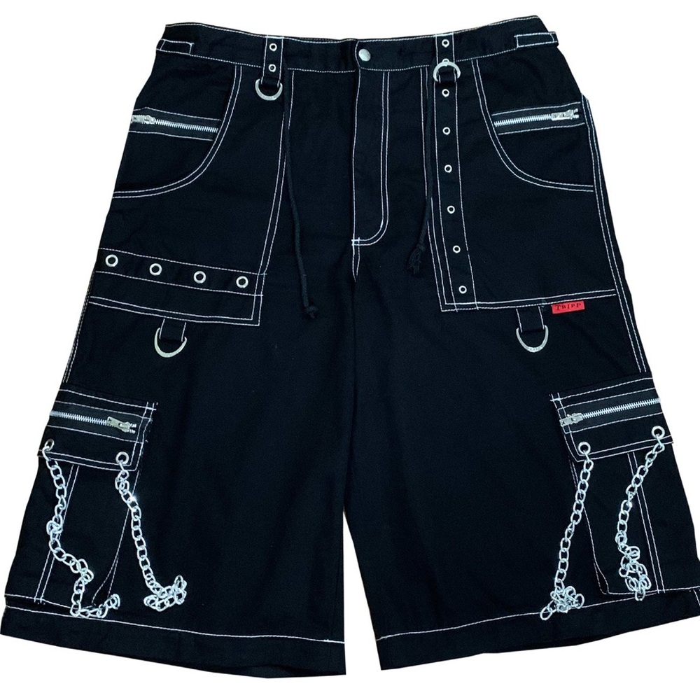 Vintage Tripp NYC Gothic Black Shorts (Size XL)